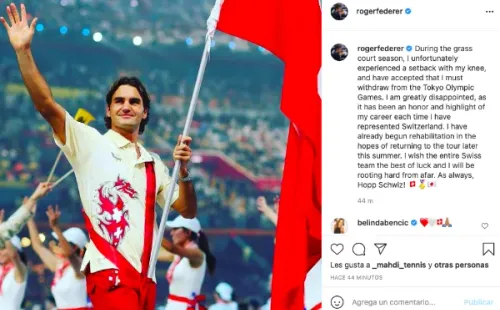 Captura Instagram @rogerfederer