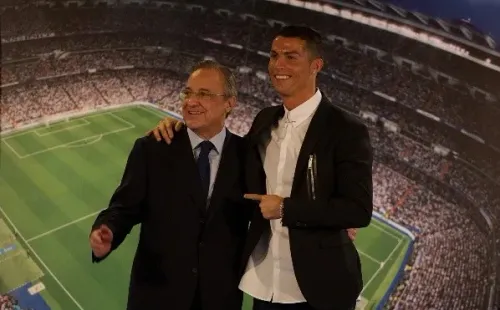 Florentino Pérez y Cristiano Ronaldo, al que catalogó como “imbécil”