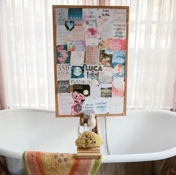 El parto en casa que tuvo Hillary Duff para recibir a su tercer hijo.(6)