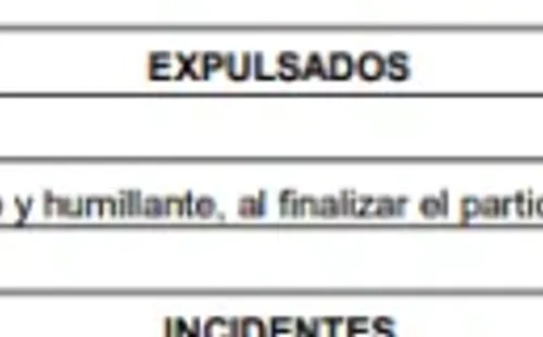 El categórico informe sobre Jiménez.