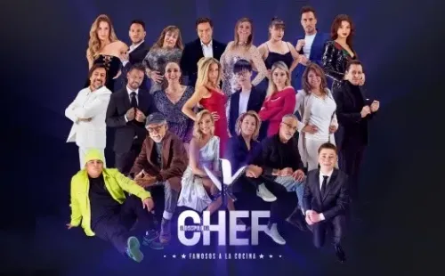 Los participantes y los chefs de la segunda temporada de El Discípulo del Chef.