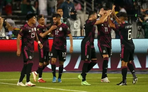 A México solo le sirve el triunfo ante El Salvador para lograr ganar el Grupo A. Foto: Getty.