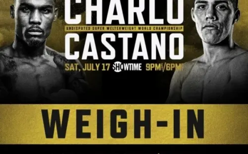 La transmisión de la pelea comenzará a partir de las 21:00 horas de Chile. Imagen: @premierboxing