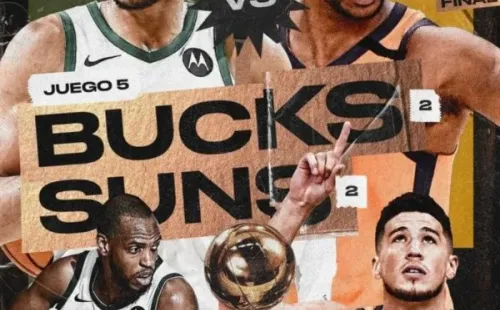 La serie está empatada 2-2, por lo que sí o sí habrá juego 6. Imagen: @nbalatam