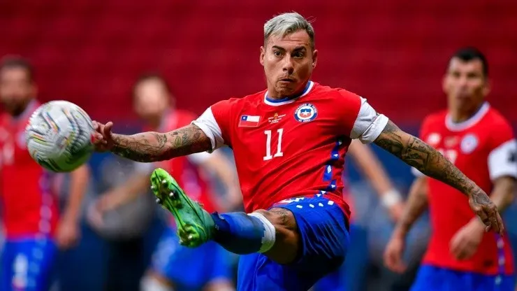 Eduardo Vargas es uno de los principales goleadores de la historia de la selección chilena
