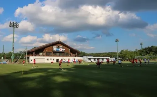 La selección chilena entrena en Japón a nada del debut en los Juegos Olímpicos.