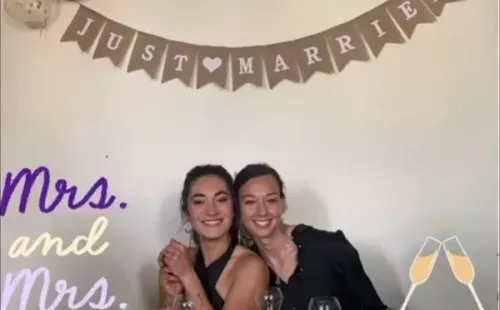 Christiane Endler contrajo nupcias en mayo.