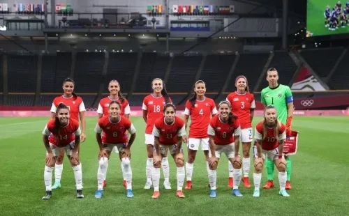 La Roja frente a Gran Bretaña en los Juegos Olímpicos de Tokio 2020.