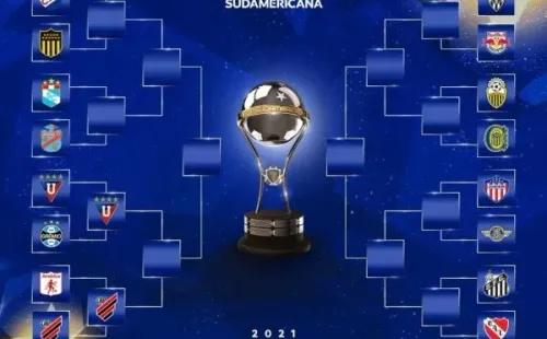 Quien pase esta llave, se enfrentará al ganador entre Libertad y Junior. Imagen: @sudamericana
