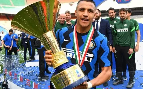 Alexis Sánchez viene de conseguir el scudetto en la Serie A.