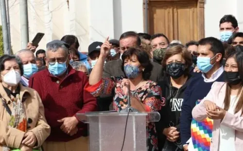 Lanzamiento de candidatura presidencial de Yasna Provoste