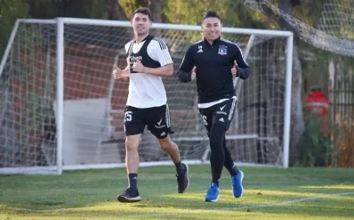 Opazo avisó que quiere volver a ser titular en Colo Colo. Foto: Colo Colo