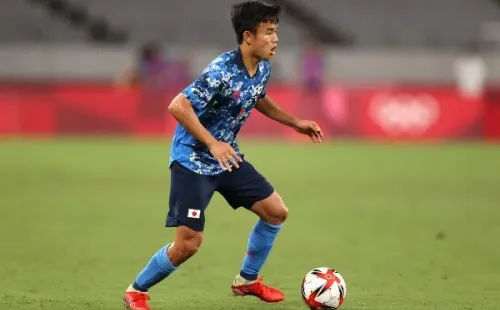 Takefusa Kuboes una de las grandes perlas del fútbol japonés. Foto: Getty.