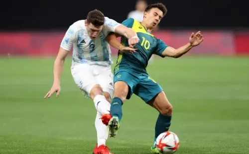 Australia dio la sorpresa en su debut y derrotó por 2-0 a Argentina. Foto: Getty.