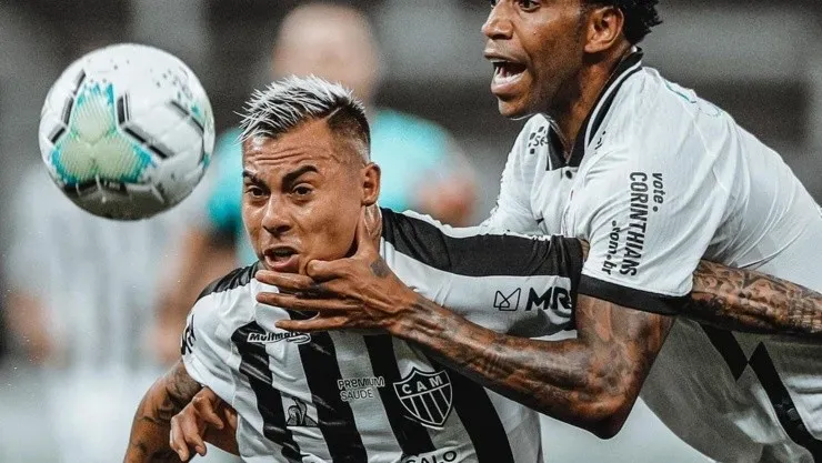 Eduardo Vargas, delantero de Atlético Mineiro y la selección chilena