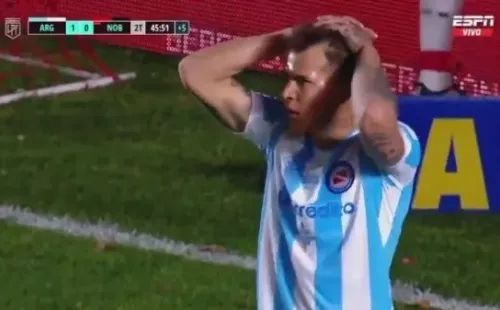 Reniero sigue sin creer lo que se perdió en el Argentinos Juniors vs Newell’s.