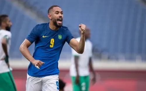 Matheus Cunha abrió el marcador para Brasil. Foto: Getty Images