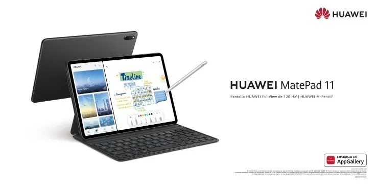 La Huawei MatePad 11 viene con un multiplicador de aplicaciones. | Foto: Huawei.