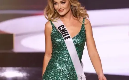 Daniela Nicolás en Miss Universo.