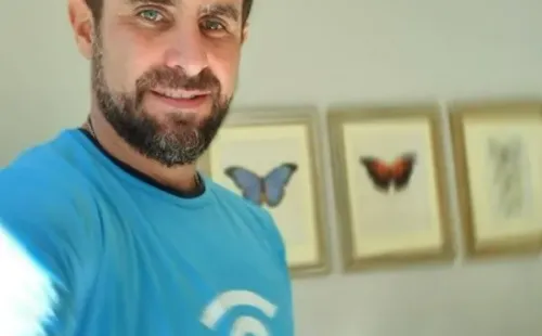 El doctor Cristian Arriagada, viudo de Javiera Suárez.