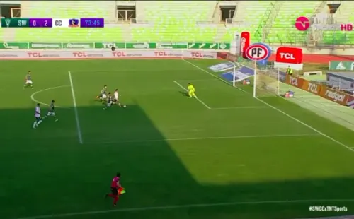 El gol de Bolados