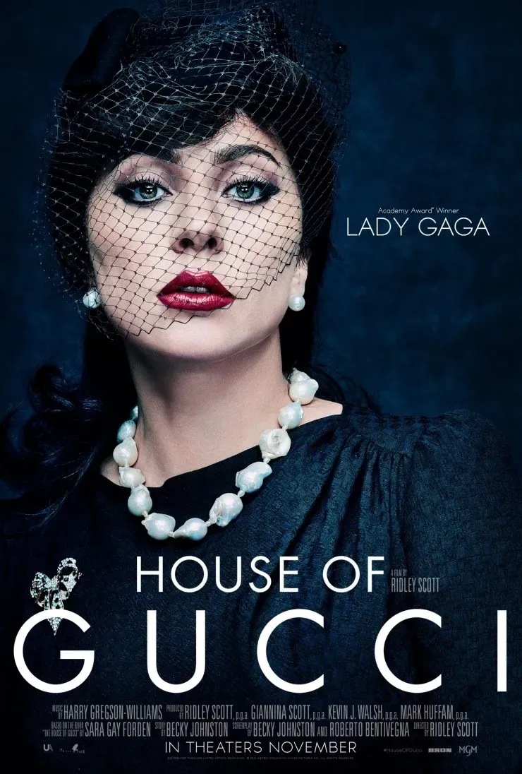 Los protagonistas de House of Gucci: Lady Gaga.