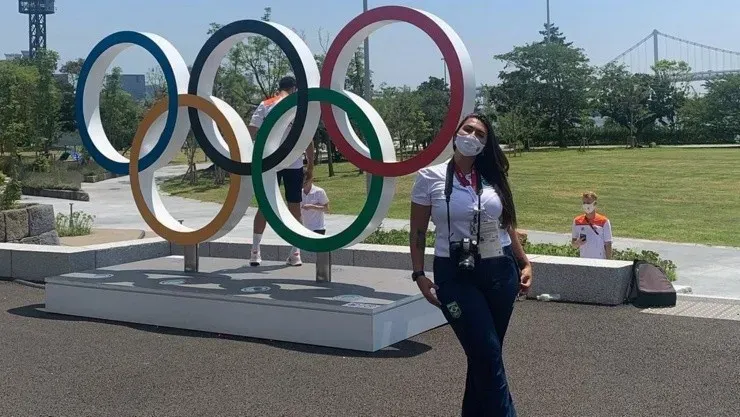 Mónica Faría, hija de Romario en los Juegos Olímpicos de Tokio 2020