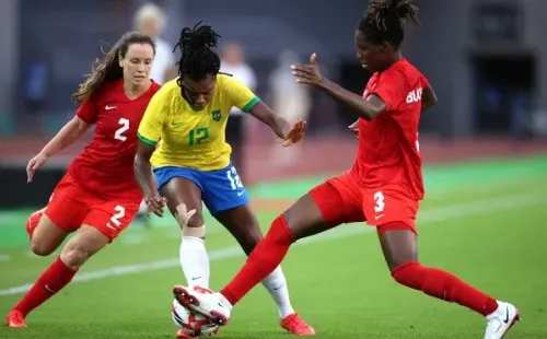 Canadá sorprendió y eliminó en cuartos de final a Brasil. (Foto: Getty)