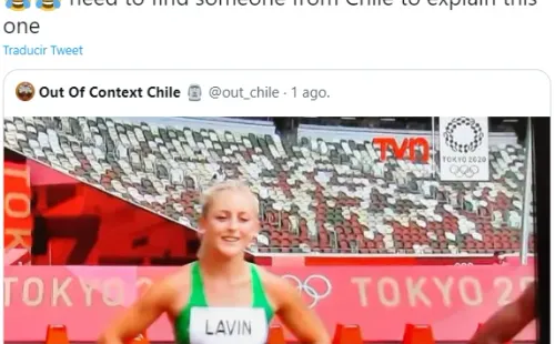 La irlandesa se sorprendió al hacerse viral en Chile.