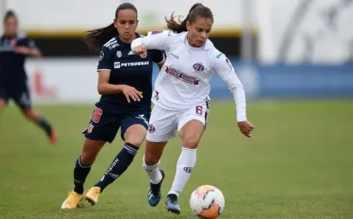 La U ante Ferroviária: Las Leonas y Santiago Morning se habían ilusionado con ser campeonas de Copa Libertadores Femenina en Chile. (Foto: Agencia UNO)