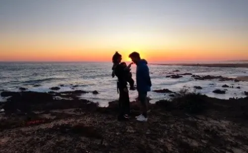 Las tiernas postales familiares de Francisco    Chapu Puelles.(1)