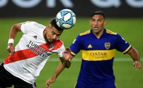 Díaz se recuperó y será titular ante Boca Juniors. Foto: Getty Images