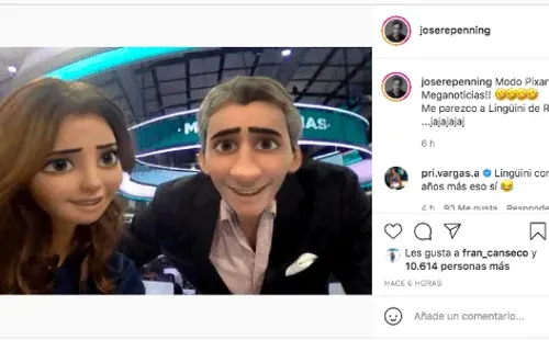 La publicación de José Luis Repenningen que se convirtió en un personaje de Pixar junto a Priscilla Vargas.(1)