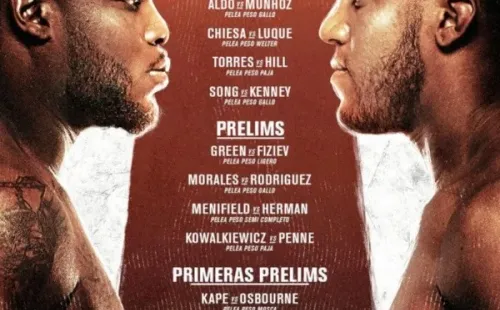 Cartelera oficial de UFC 265: Lewis vs Gane. (Foto: UFC)