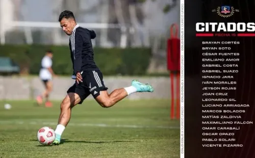 Los citados de Colo Colo.