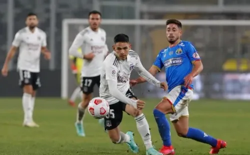 Joan Cruz regresa a las citaciones tras su expulsión ante Audax Italiano. Foto: Agencia Uno
