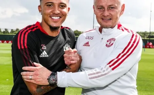Jadon Sancho podría debutar este fin de semana ante Leeds de Bielsa(FOTO: GETTY)