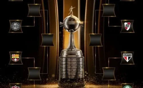 Cuadro de cuartos de final de la Copa Libertadores 2021. (Foto: Conmebol Libertadores)