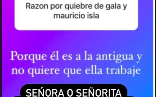La reacción de Mauricio Isla ante los dichos de Cecilia Gutiérrez.
