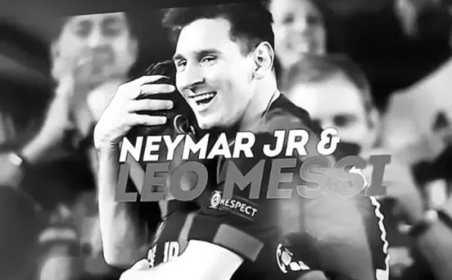 Neymar en llamas con la llegada de Lionel Messi al PSG.