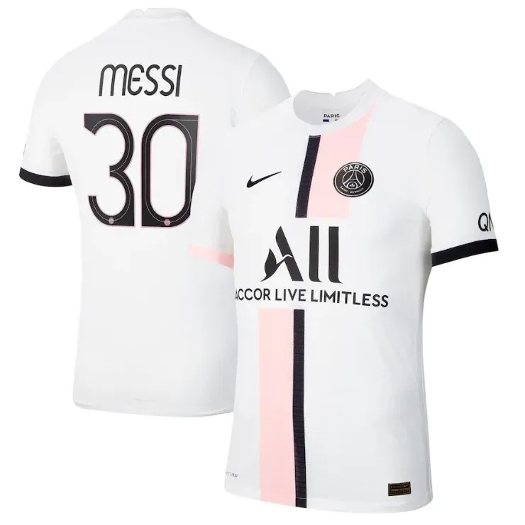 Camiseta de la 2ª equipación Vapor Match del PSG 2021-22 dorsal Messi 30