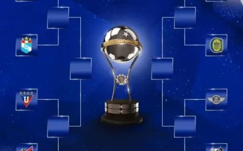 El cuadro completo de cuartos de final. Imagen: @sudamericana