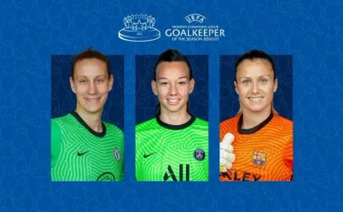 Ann-Katrin Berger del Chelsea ySandra Paños de Barcelona están nominadas junto a Christiane Endler.