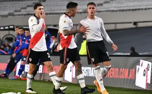 Romero cerró el regreso a los triunfos de River Plate. Foto: Getty Images