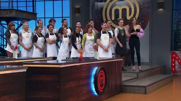 Los participantes de Masterchef Celebrity al inicio del actual episodio.