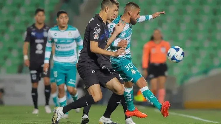 Ignacio Jeraldino, delantero chileno de Santos Laguna de México