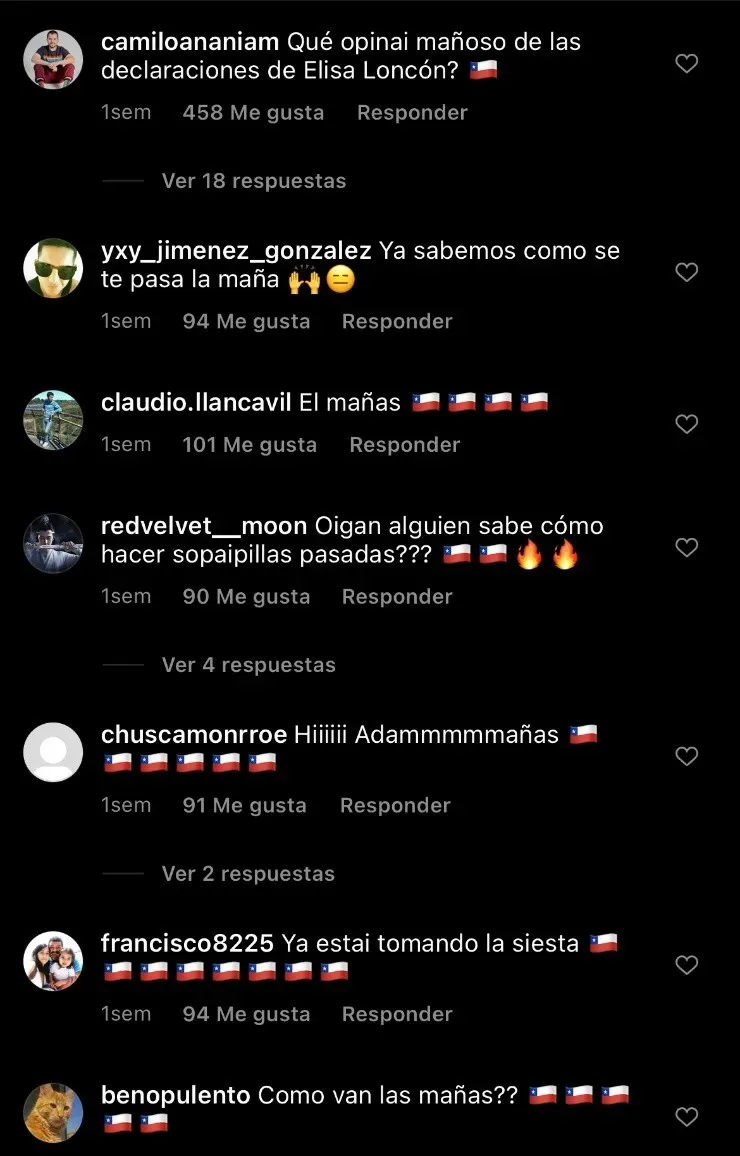 Trolleos de chilenos al líder de Maroon 5, Adam Levine.(16)
