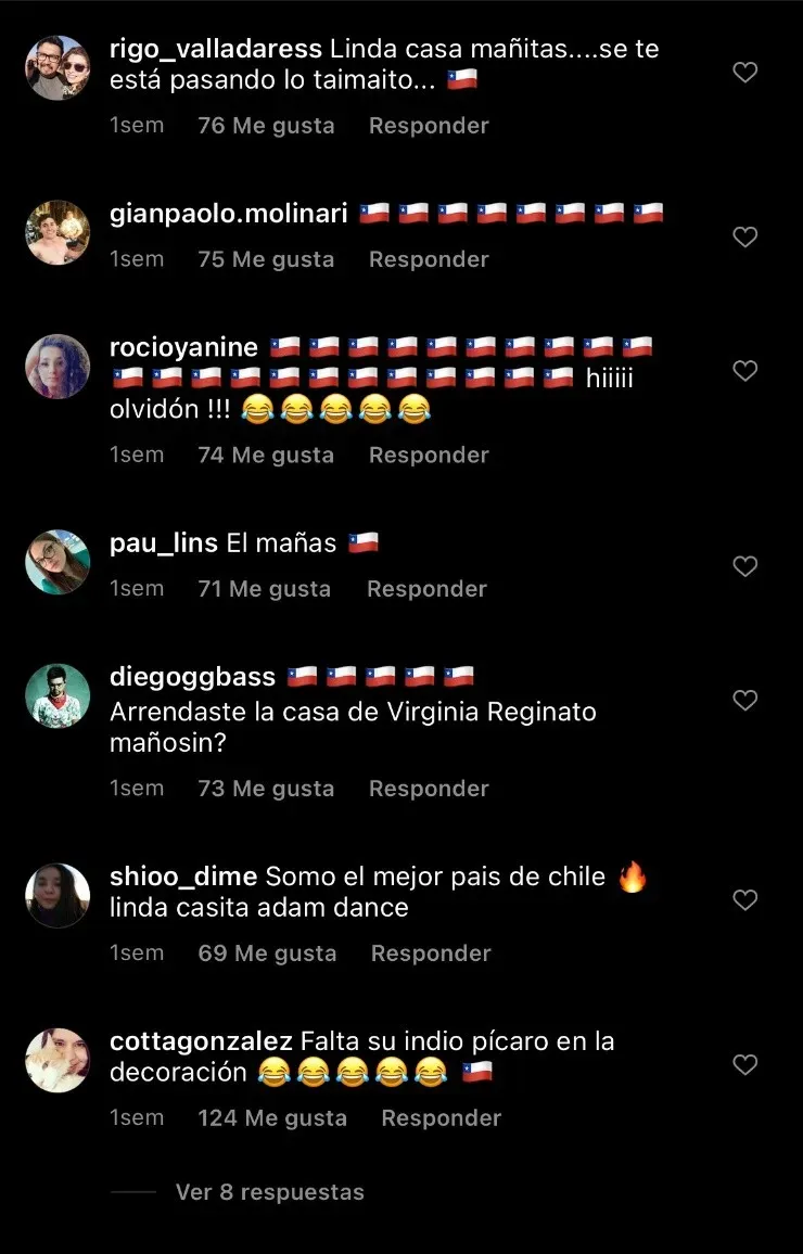 Trolleos de chilenos al líder de Maroon 5, Adam Levine.(14)