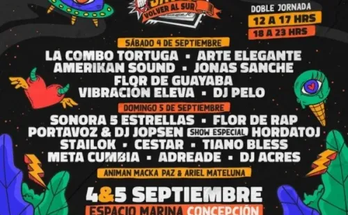 La parrilla de artistas del Festival Sativa.