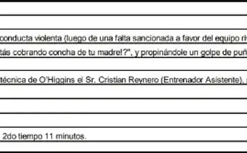 El informe que condena a Francisco Arancibia.